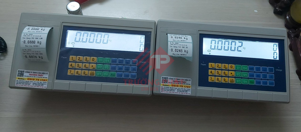 Đầu cân in tem dán-lưu dữ liệu cân