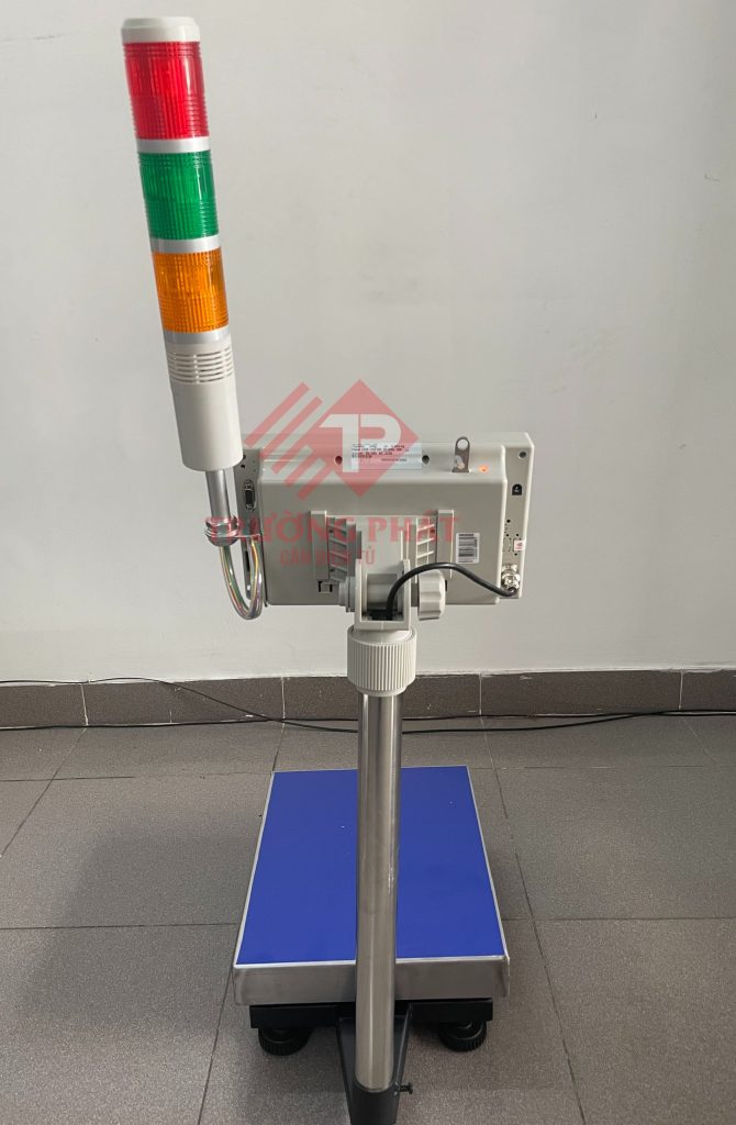 Cân điện tử đèn cảnh báo