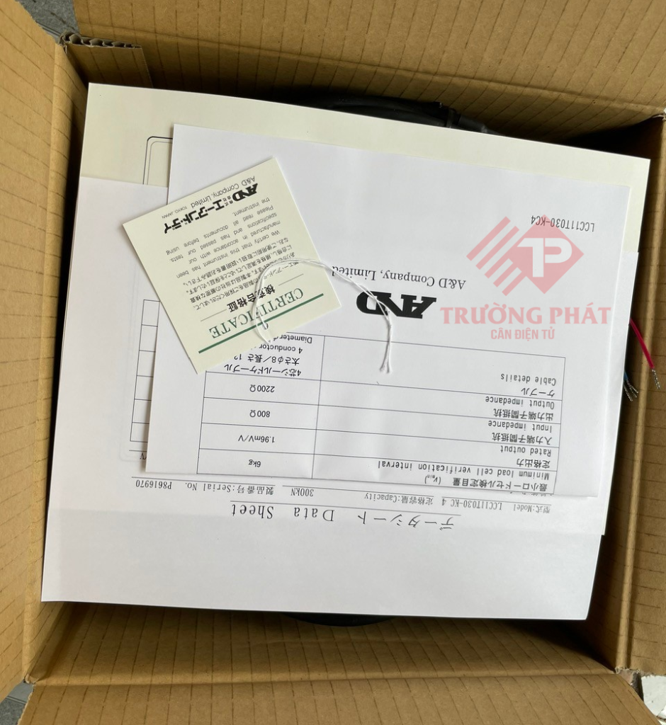 Cảm biến lực loadcell LCC11 30 tấn AND