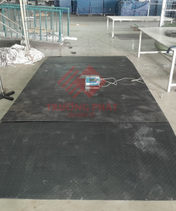 Cân sàn điện tử kèm 2 dầu dốc