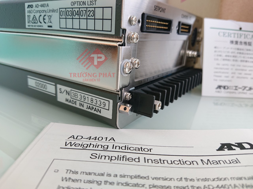 Đầu cân AD-4401A AND JAPAN