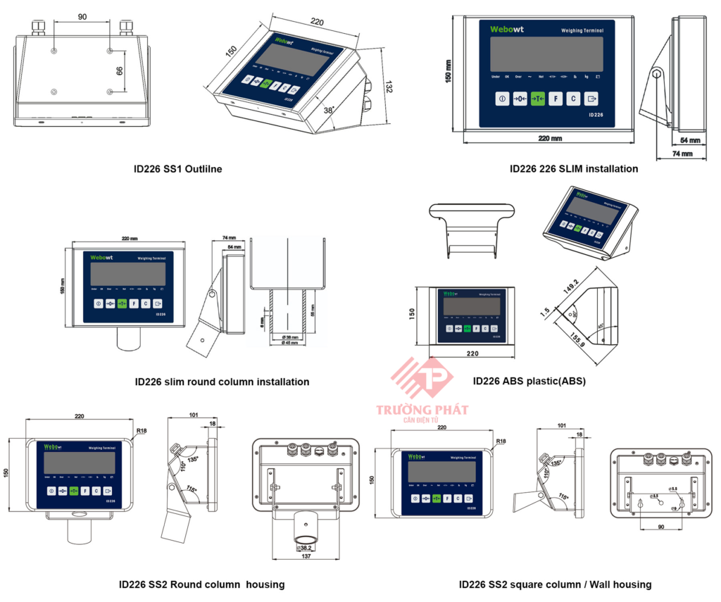 Đầu cân IND226SS