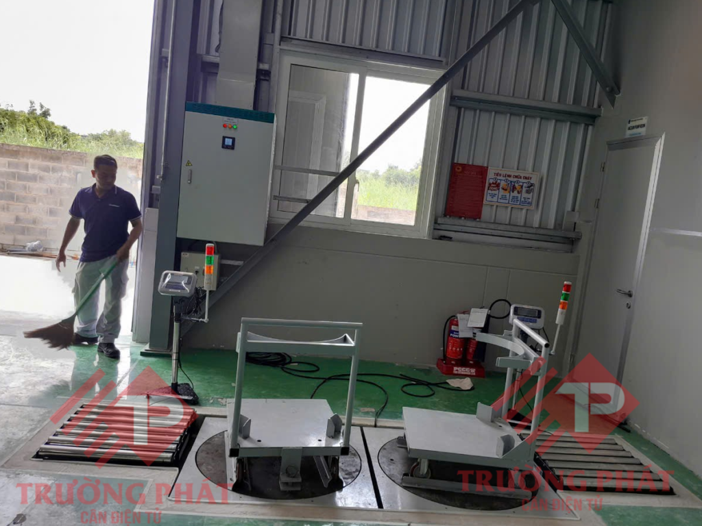 Cân bàn con lăn 200kg