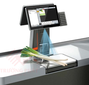 Cân siêu thị in tem AI